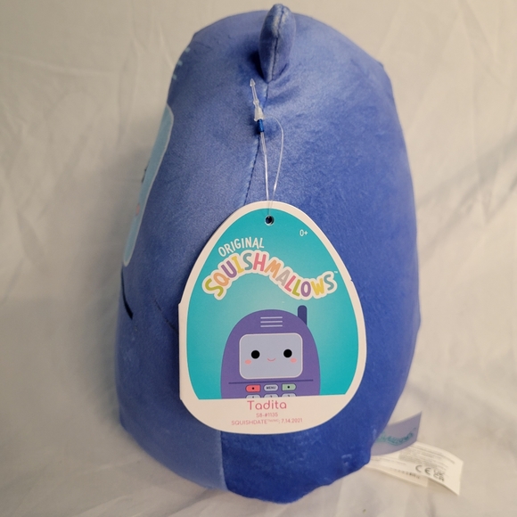 NWT 8" Tadita the Cell Phone Squishmallow Kellytoy Gamer Plush - Picture 2 of 8